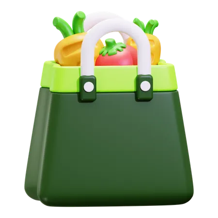 Bolsa de compras  3D Icon