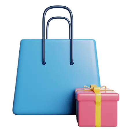 Bolsa de compras  3D Icon