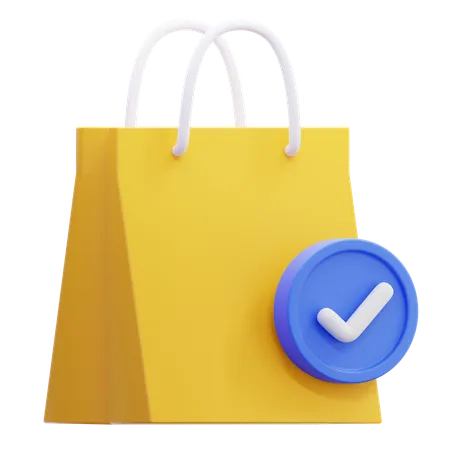 Bolsa de compras  3D Icon