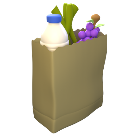 Bolsa de compras  3D Icon