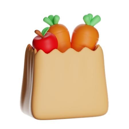 Bolsa de compras  3D Icon