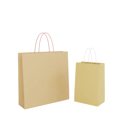 Bolsa de compras  3D Illustration