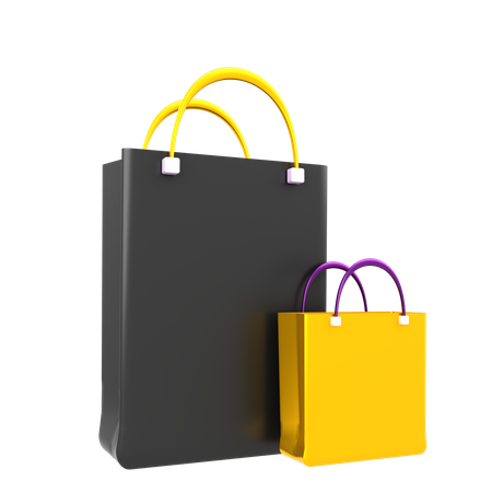 Bolsa de compras  3D Illustration