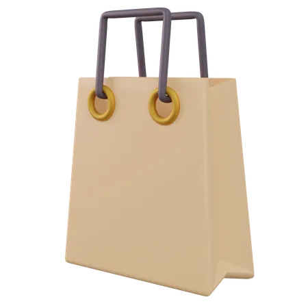 Bolsa de compras  3D Icon