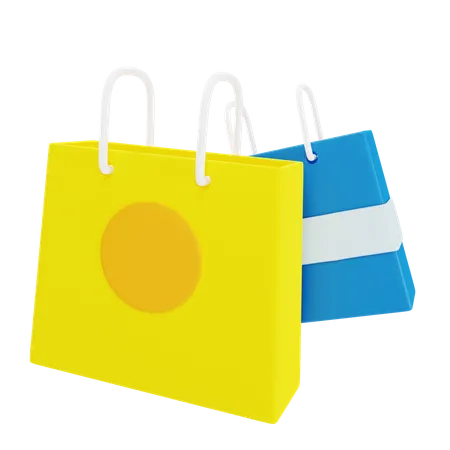 Bolsa de compras  3D Icon