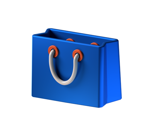 Sacola de compras  3D Icon