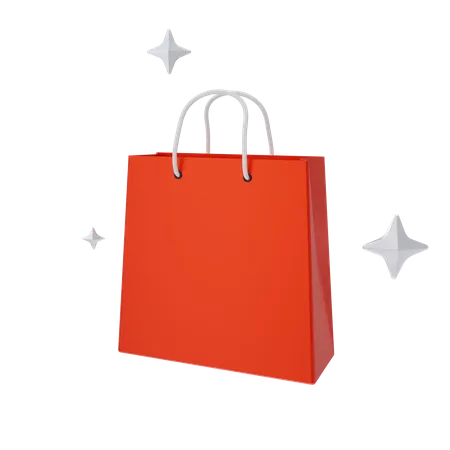 Bolsa de compras  3D Icon