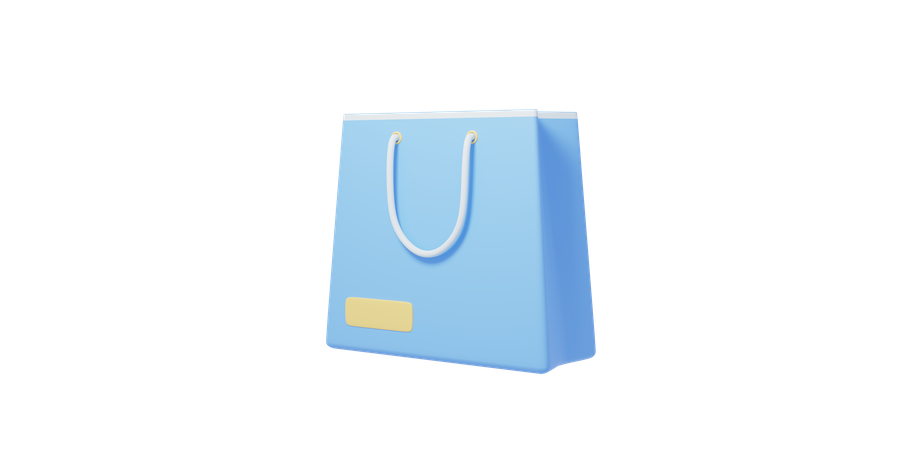 Bolsa de compras  3D Icon