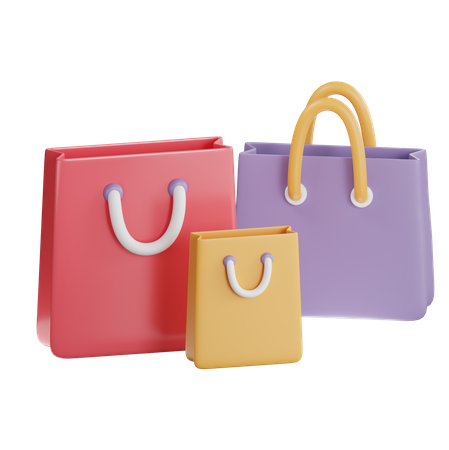 Bolsa de compras  3D Icon