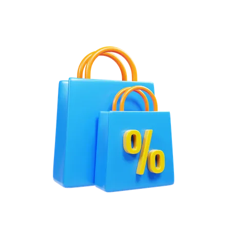 Bolsa de compras  3D Icon