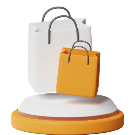 Bolsa de compras  3D Icon