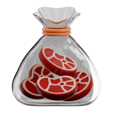 Sacrificial Meat  3D Icon