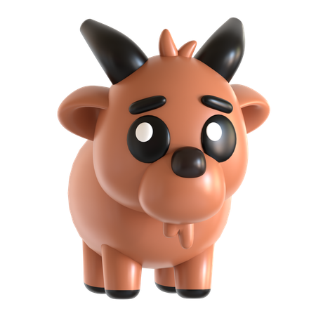 Sacrificio de cabra  3D Icon