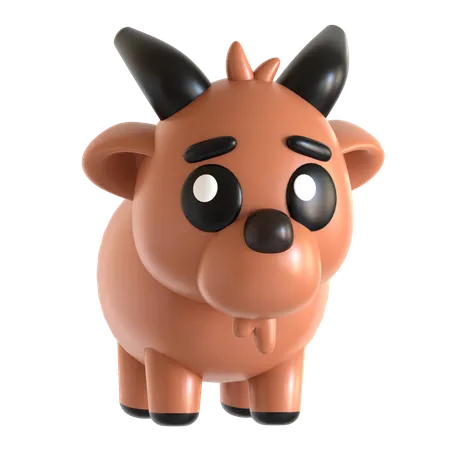 Sacrificio de cabra  3D Icon