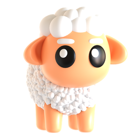 Sacrificio de ovejas  3D Icon