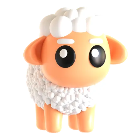 Sacrificio de ovejas  3D Icon