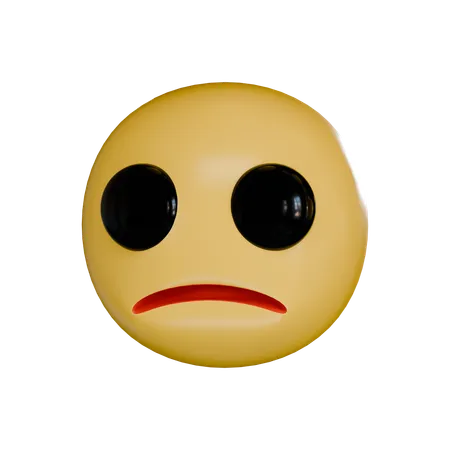 Sad Emotion 3 D Icon 3D Icon