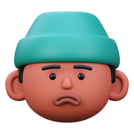 슬퍼  3D Icon