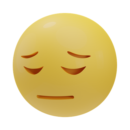 Sad  3D Emoji