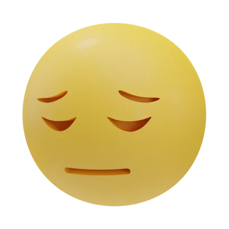 Sad  3D Emoji