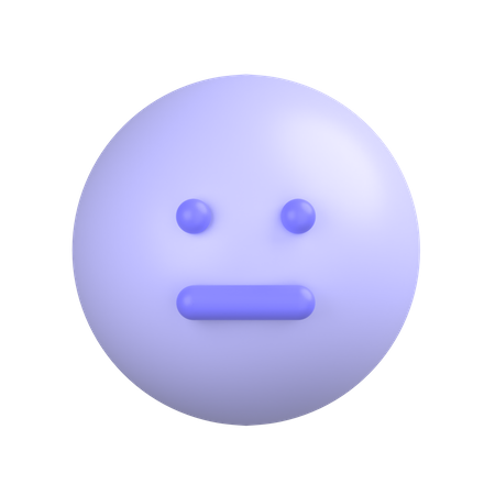 Sad 3D Icon