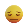 3d tired face emoji