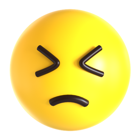 Sad emoji  3D Icon