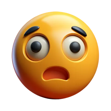 Sad emoji  3D Icon