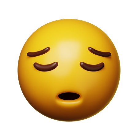 Sad Emoji  3D Icon