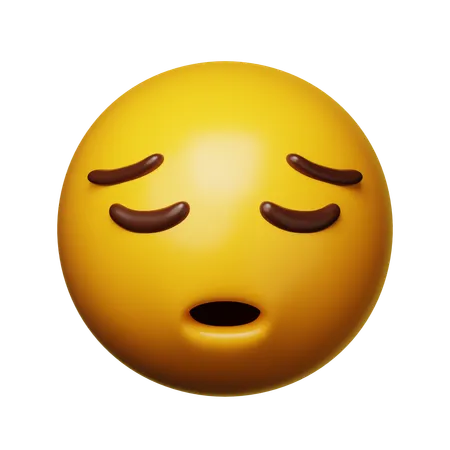 Sad Emoji  3D Icon