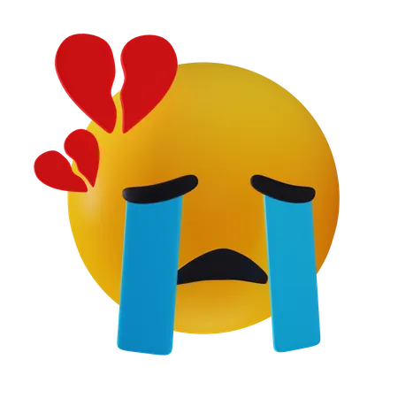 Sad Emoji  3D Icon