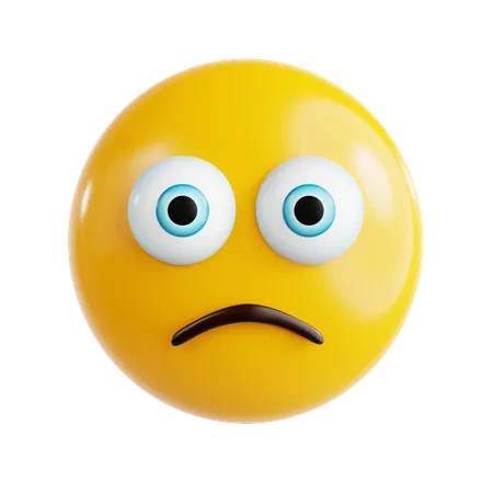 Sad Emoji  3D Icon