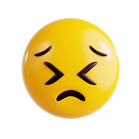 Sad Emoji  3D Icon