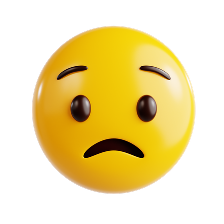 Sad Emoji  3D Icon