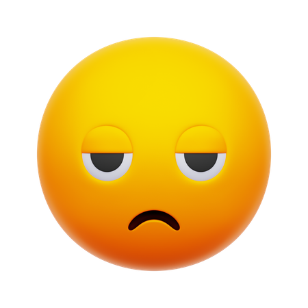 Sad Emoji  3D Icon