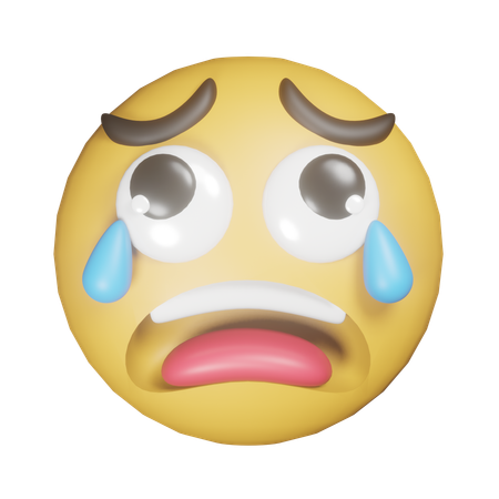 Sad Emoji  3D Icon