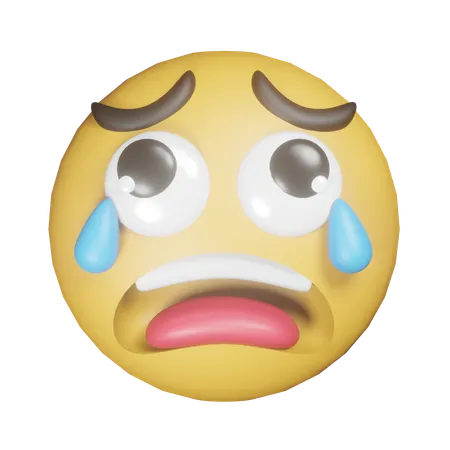 Sad Emoji  3D Icon