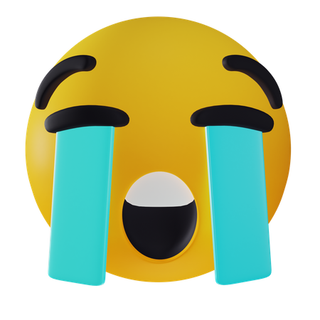 Sad Emoji 3D Icon