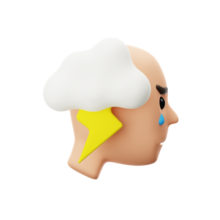 Sad Emotion  3D Icon