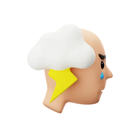 Sad Emotion  3D Icon