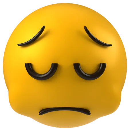 Sad Expression  3D Icon