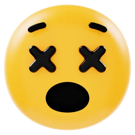 Sad Face  3D Icon