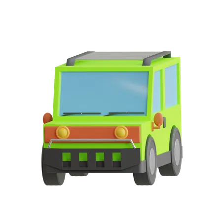 Safari Car  3D Icon