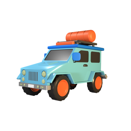 Jeep safari  3D Icon