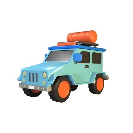 Jeep safari  3D Icon
