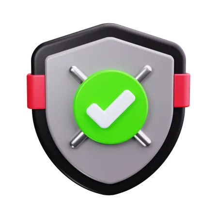 Safe  3D Icon