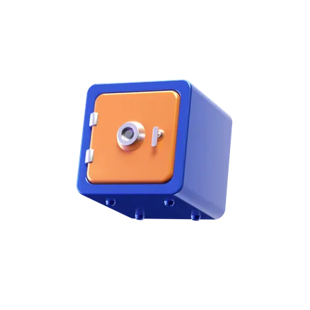 Safe  3D Icon