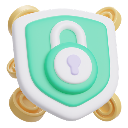 Safe  3D Icon