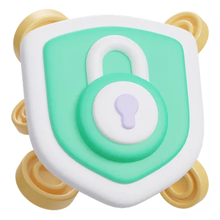 Safe  3D Icon