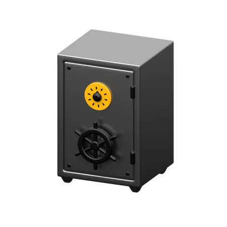 Safe Box 3 D Icon Representing Secure Storage Protection Of Valuables And Financial Assets Symbolizing Safety And Peace Of Mind 3D Icon
